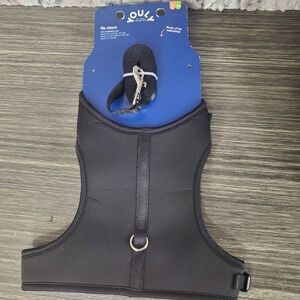 YOULY L / XL Cat Harness And Lead‎ Set - Black Classic Model